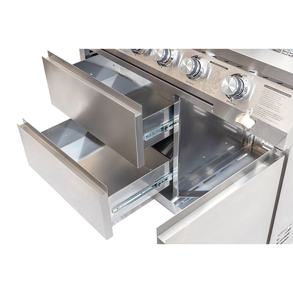 Whistler Grills Blockley Outdoor Kitchen Drawer Top Side View