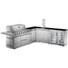 Whistler Grills Malborough 6 Burner Outdoor Kitchen