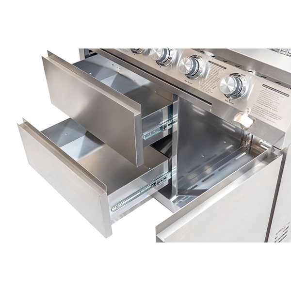 Whistler Grills Malborough Outdoor Kitchen Drawer Top Side View