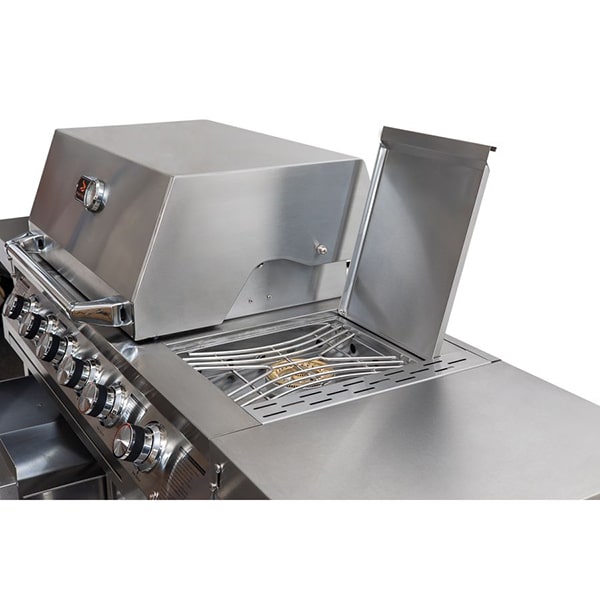 Whistler Grills Malborough Outdoor Kitchen Top Side View