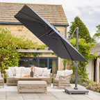 Westminster Cloud Cantilever Parasol 3m*3m: Cantilever Parasol