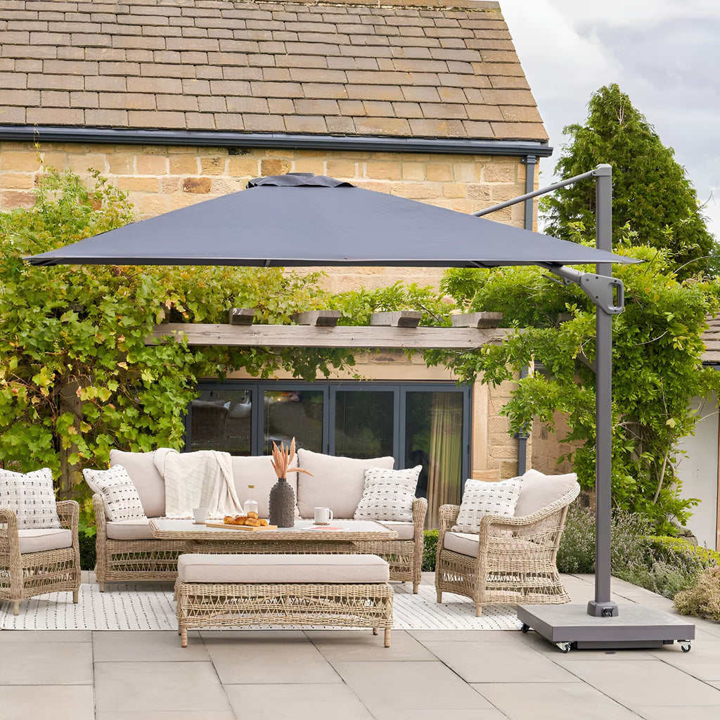 Westminster Cloud Cantilever Parasol 3m*3m: Cantilever Parasol