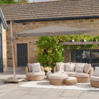 Westminster Cloud Cantilever Parasol 3m*3m: Cantilever Parasol