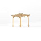 Freestanding Double Premium Pergola - Light Green - 2.4m Width x 3m Length