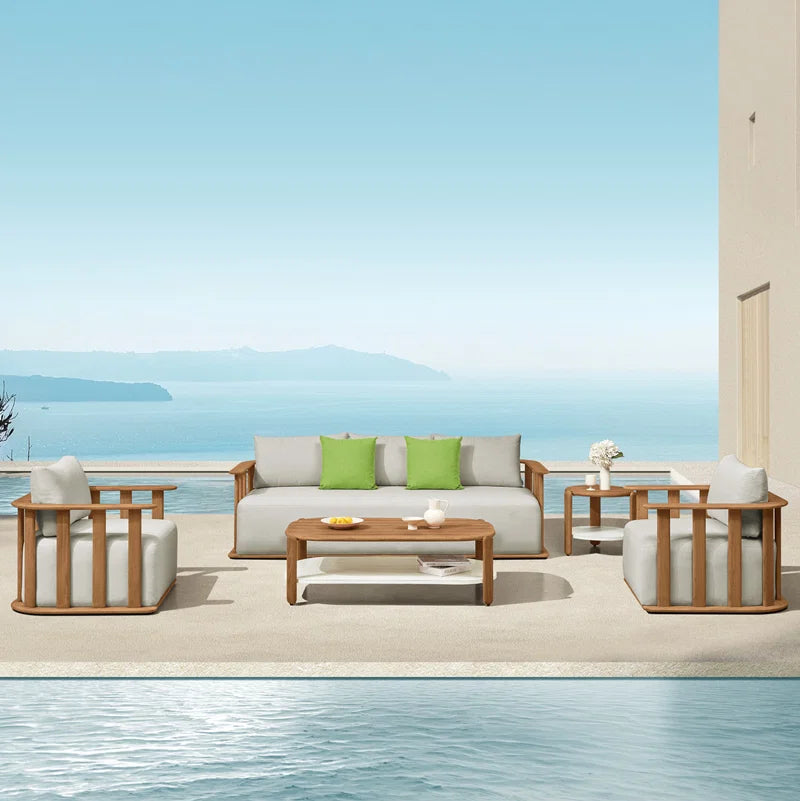 Westminster Pallisad Sofa Set: Corner Sofa Set