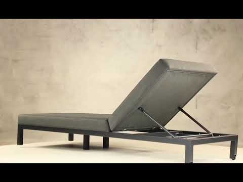 The Persian Lounger - Aluminium Frame Sun Lounger