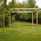 Freestanding Box Pergola - Light Green - 1.8m Width x 2.4m Length