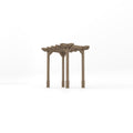Freestanding Double Premium Pergola - Rustic Brown - 1.8m Width x 2.4m Length