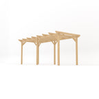 Freestanding Garden Pergola - Light Green - 1.8m Width x 5.4m Length