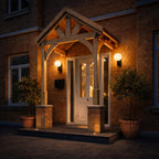 Slate Tile Roof Porch - Light Green - 1.22m Depth x 1.8m Width