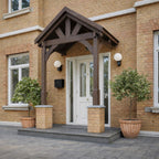 Slate Tile Roof Porch - Rustic Brown - 1.22m Depth x 1.8m Width