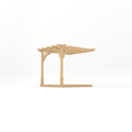 Wall Mounted Premium Pergola with Decking - Light Green - 2.4m Depth x 2.4m Length