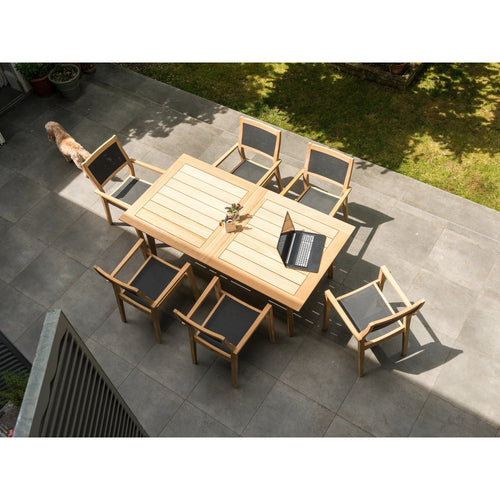 rectangular dining table