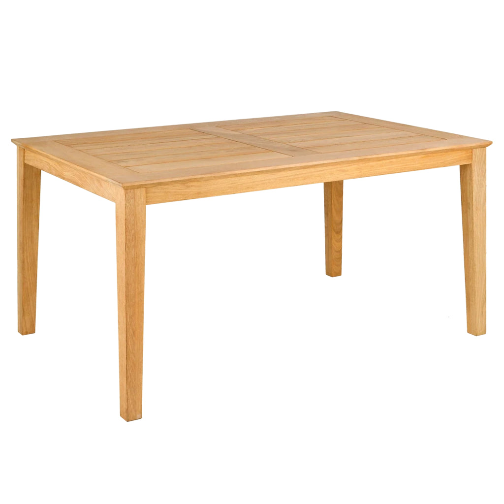rectangular garden table