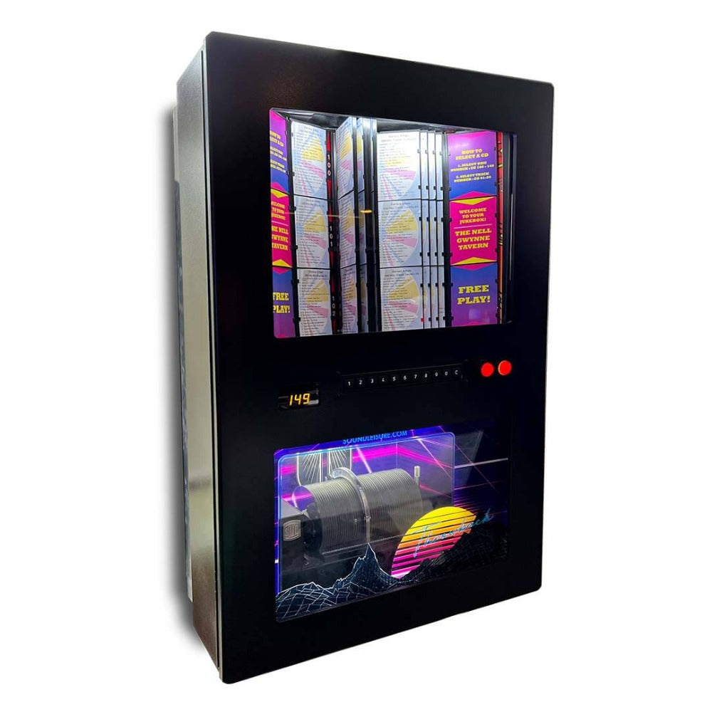 Remix-50 CD Wallbox Neon Front Side View