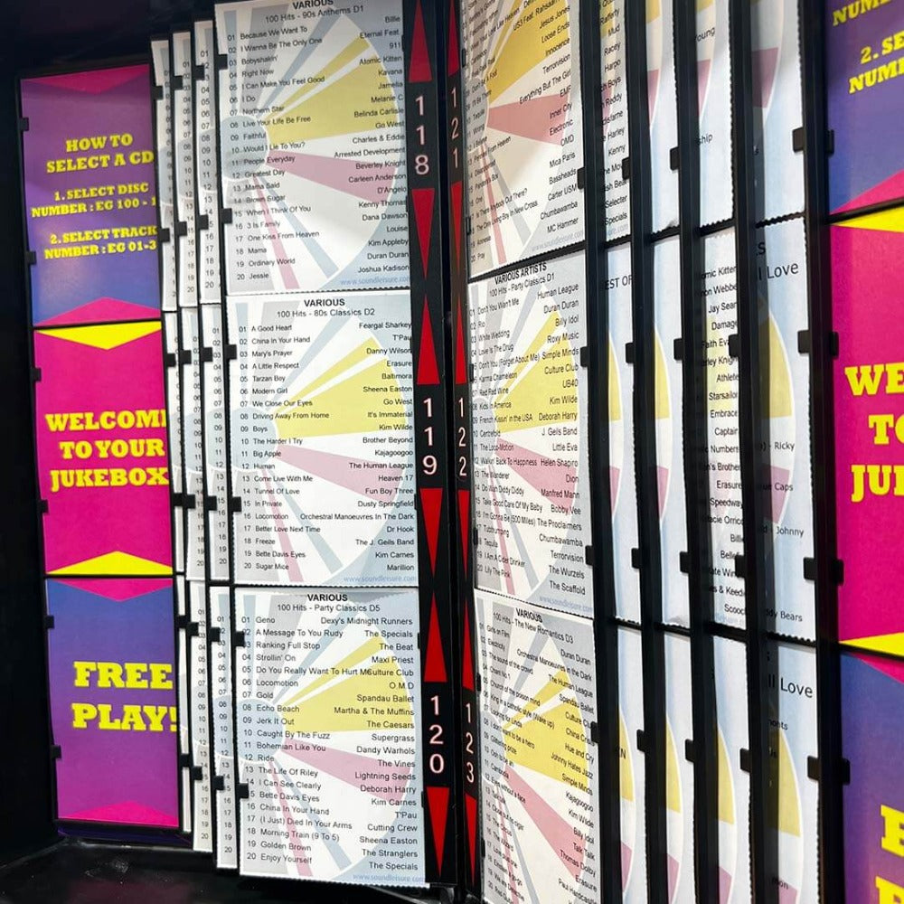 Remix-50 CD Wallbox Neon Title Track