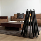 EcoSmart Fire Stix Moveable Bioethanol Fire Pit - Black