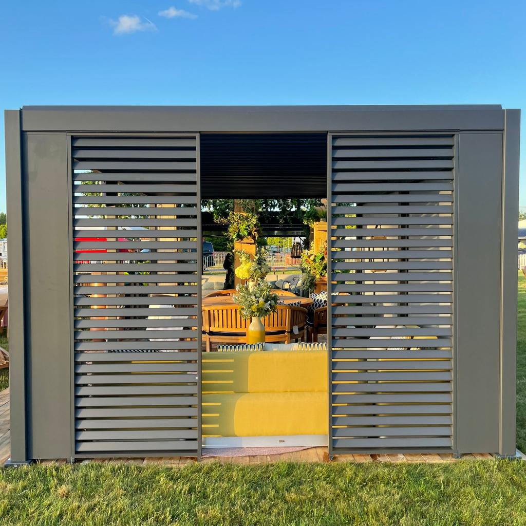 Louvre sides for Suns Lifestyle Pergola Rota Louvered