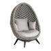 Alexander Rose Cordial Luxe Grey Lucy Chair with Base