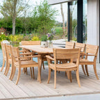 Alexander Rose Sorrento Dining Table 10 Seater