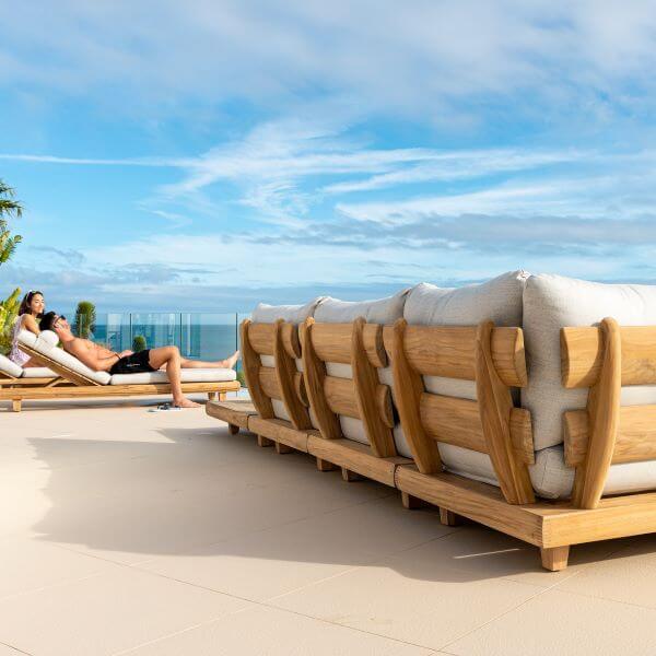 Alexander Rose Sorrento Adjustable Sunbed