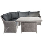 Alexander Rose Monte Carlo Casual Dining Set Corner View