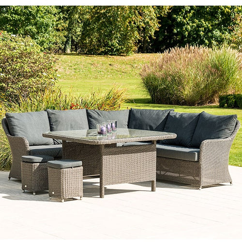 Alexander Rose Monte Carlo Casual Dining Set Front Side View