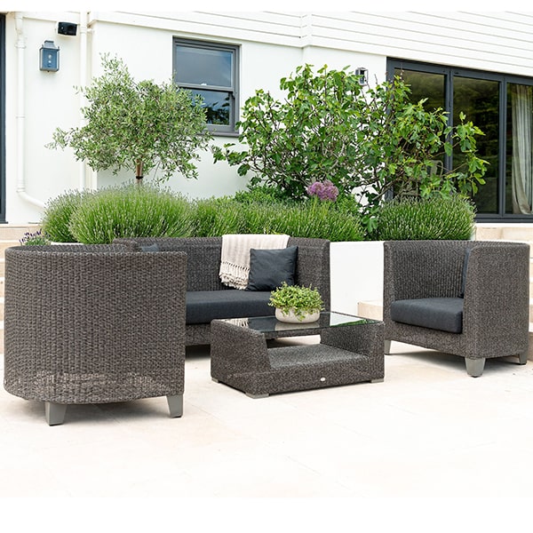 Alexander Rose Monte Carlo Club Sofa Set Front View