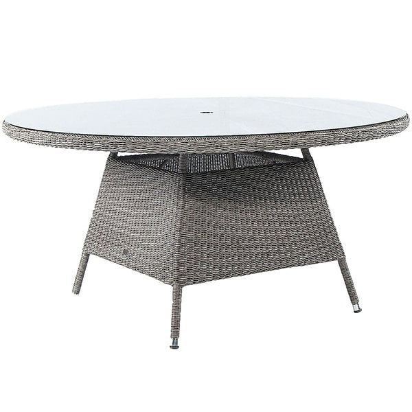Alexander Rose Monte Carlo Round Dining Set  Table 1.5m Full View