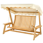 Alexander Rose Roble Garden Swing Seat Full View