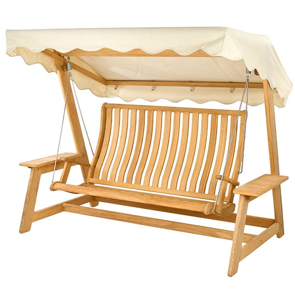 Alexander Rose Roble Garden Swing Seat Full View