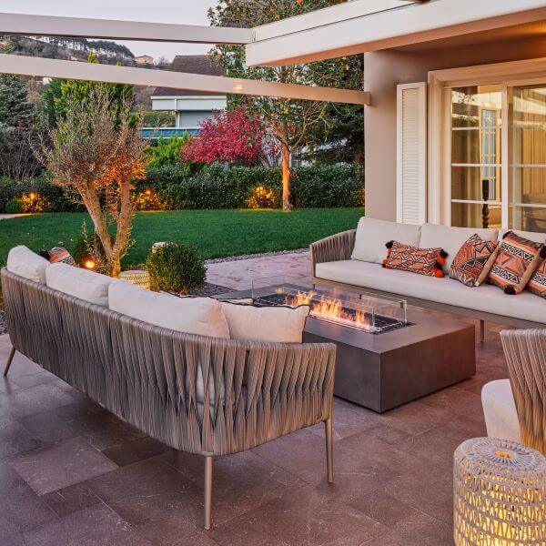 Do fire tables provide heat Wharf 65