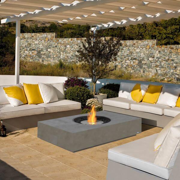 EcoSmart Fire Martini 50 Bioethanol Fire Pit Table