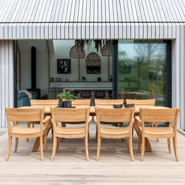 Alexander Rose Sorrento Dining Table 6 Seater