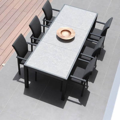 Westminster Pacific Dining Table 8 Seater Slate Charcoal