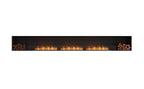 EcoSmart Fire Flex Single Sided Fireplaces with Decorative Log Boxes (multiple sizes to 0.57m to 4.2m)