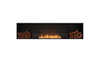 EcoSmart Fire Flex Single Sided Fireplaces with Decorative Log Boxes (multiple sizes to 0.57m to 4.2m)