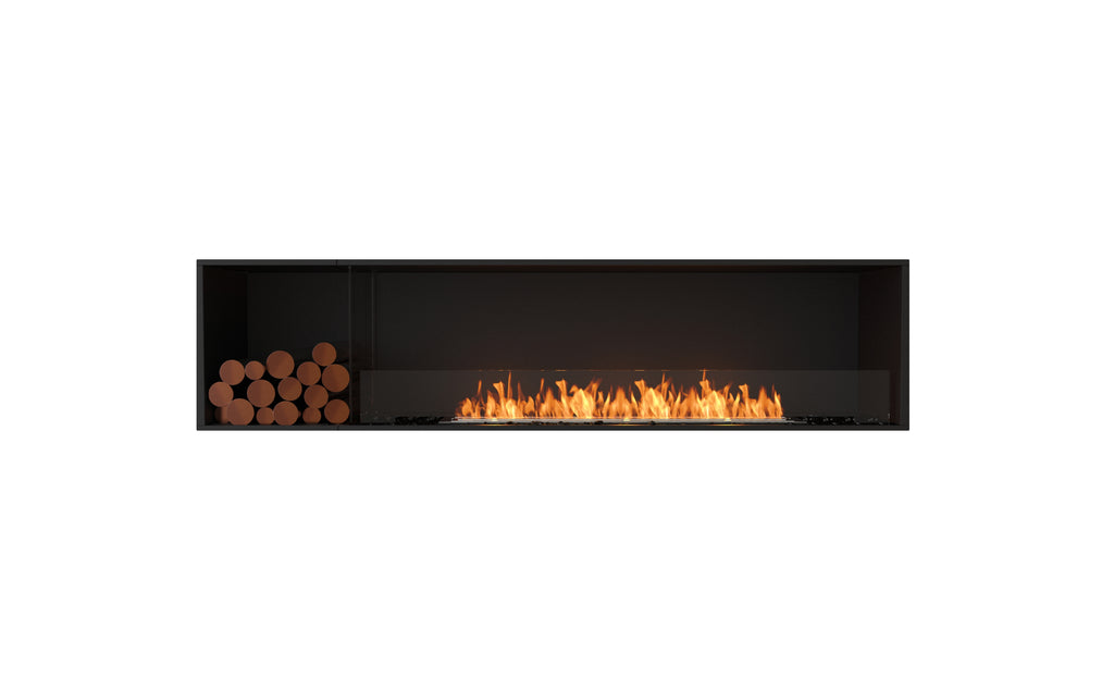 EcoSmart Fire Flex Single Sided Fireplaces with Decorative Log Boxes (multiple sizes to 0.57m to 4.2m)