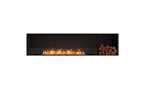 EcoSmart Fire Flex Single Sided Fireplaces with Decorative Log Boxes (multiple sizes to 0.57m to 4.2m)