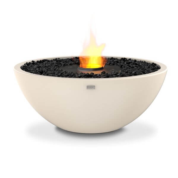 EcoSmart Fire Mix 850 Fire Pit Bone Black Burner
